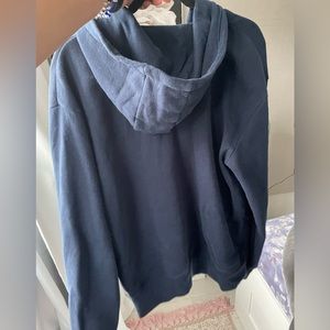 Navy Hoody Sweater